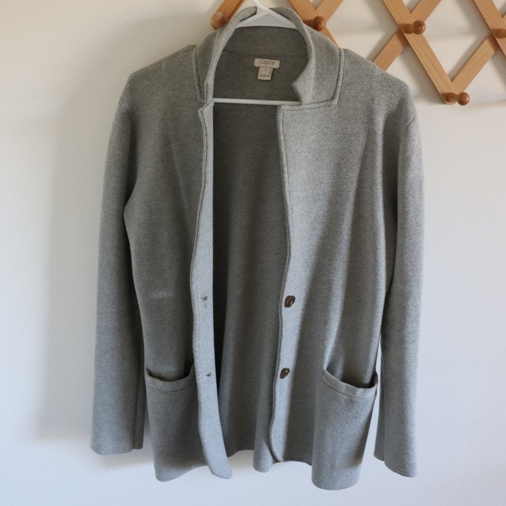 J Crew Sweater Blazer